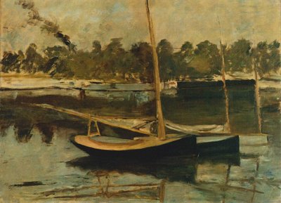 Barche a vela ad Argenteuil da Édouard Manet